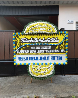 Papan Bunga Duka di Bungursari