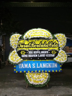 Papan Bunga Duka di Bungursari